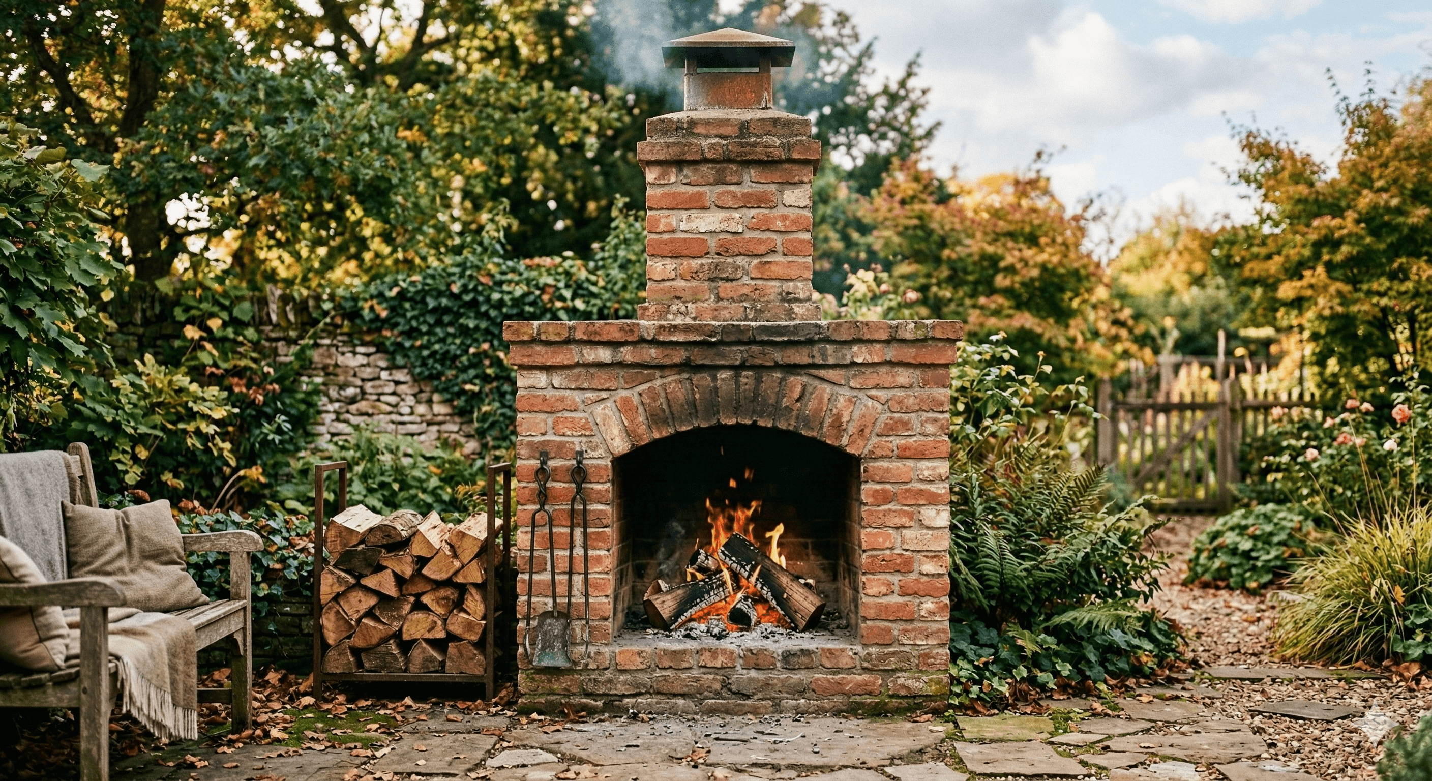 Zahradní gril a udírna